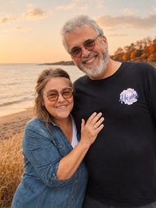 Mélanie Lachapelle et Hervé Pariente