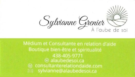 Sylvianne Grenier, médium